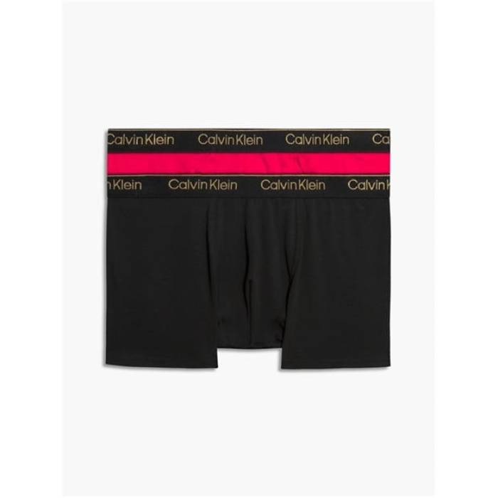 カルバンクライン Calvin Klein 【 2Pk Trunk Kids Red/Blk 0Wd 】 キッズ ベビー マタニティ キッズファッション インナー 下着 ボクサーパンツ ジュニア キッズ Red 赤・レッド