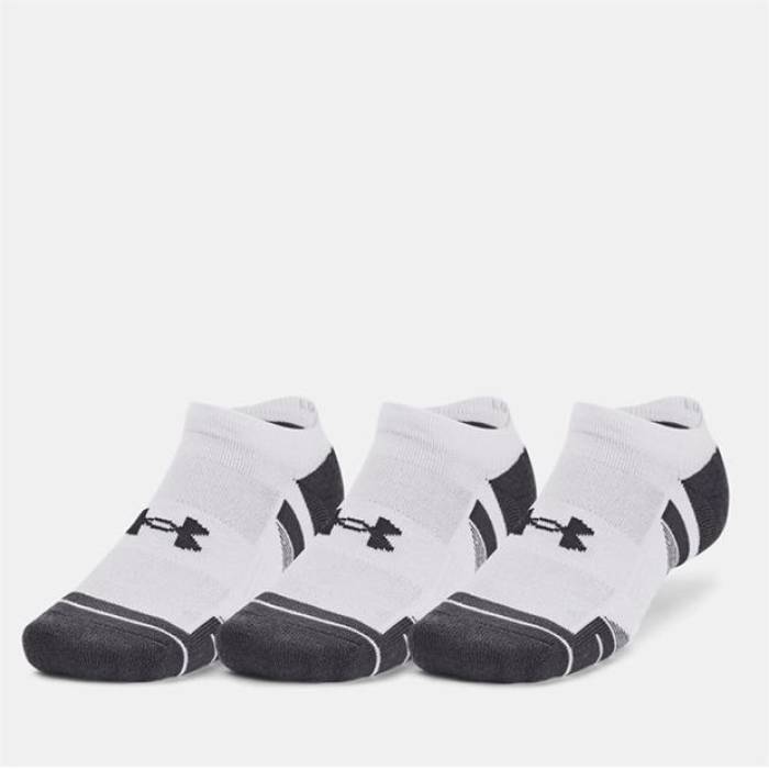 アンダーアーマー Under Armour 【 Armour Ua Performance Tech 3-Pack No Show Socks Unisex Men White 】 パフォーマンス テック 3個入 ソックス・靴下 インナー 下着 ナイトウェア メンズ 靴下 レッグウェア 靴下