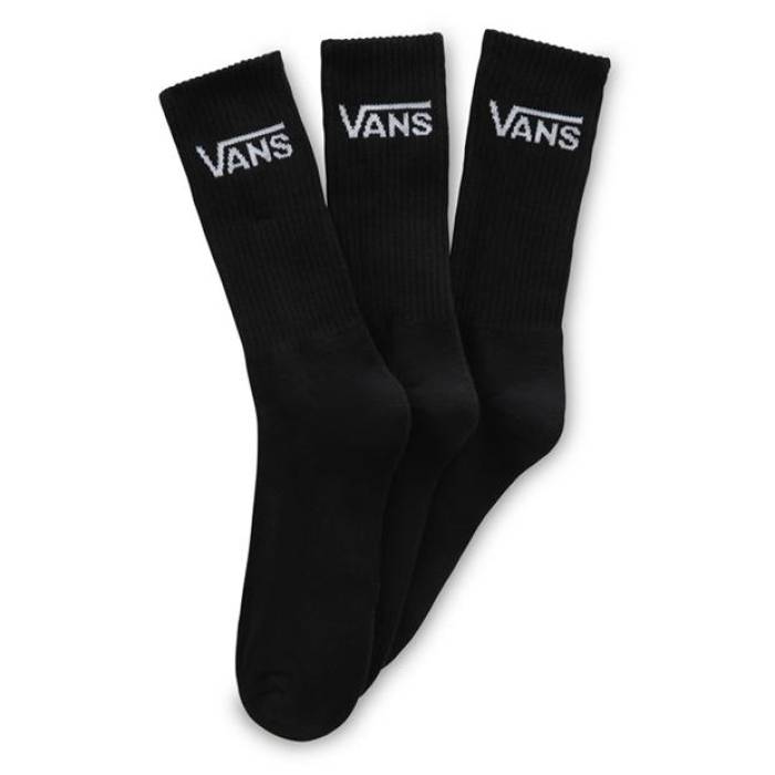 ヴァンズ Vans 【 Crew Socks Mens Men Black Jnh 】 クルー ソックス・靴下 メンズ インナー 下着 ナイトウェア メンズ 靴下 レッグウェア 靴下 メンズ 黒色 ブラック