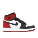 【海外限定】エアー ジョーダン ハイ ”BLACK RELEASE” スニーカー メンズ靴 靴 【 AIR JORDAN 1 RETRO HIGH OG BG GS TOE 2016 】【送料無料】