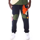 【★スーパーSALE★12/11深夜2時迄】アクー ロングタイツ 紺色 ネイビー B&T メンズ 【 AKOO BREAKDOWN SWEATPANTS NAVY 】