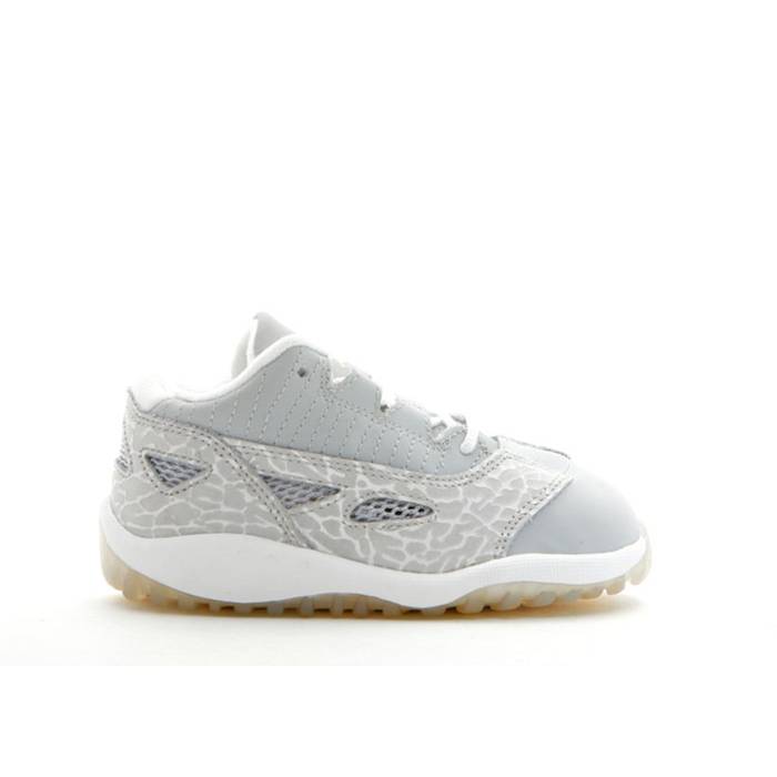 ナイキ　エアジョーダン Air Jordan 【 Jordan 11 Retro Low Td 'Silver Zest' Infant Silver/Zest/White 】 レトロ キッズ ベビー マタニティ ベビーファッション 靴 スニーカー ベビー Silver 銀色・シルバー 白色