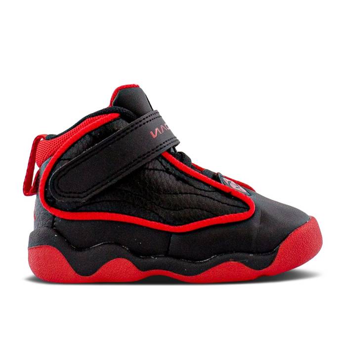ナイキ　エアジョーダン Air Jordan 【 Jordan Pro Strong Td 'Bred' Infant Black/University Red 】 プロ キッズ ベビー マタニティ ベビーファッション 靴 スニーカー ベビー 黒色 ブラック Red 赤・レッド