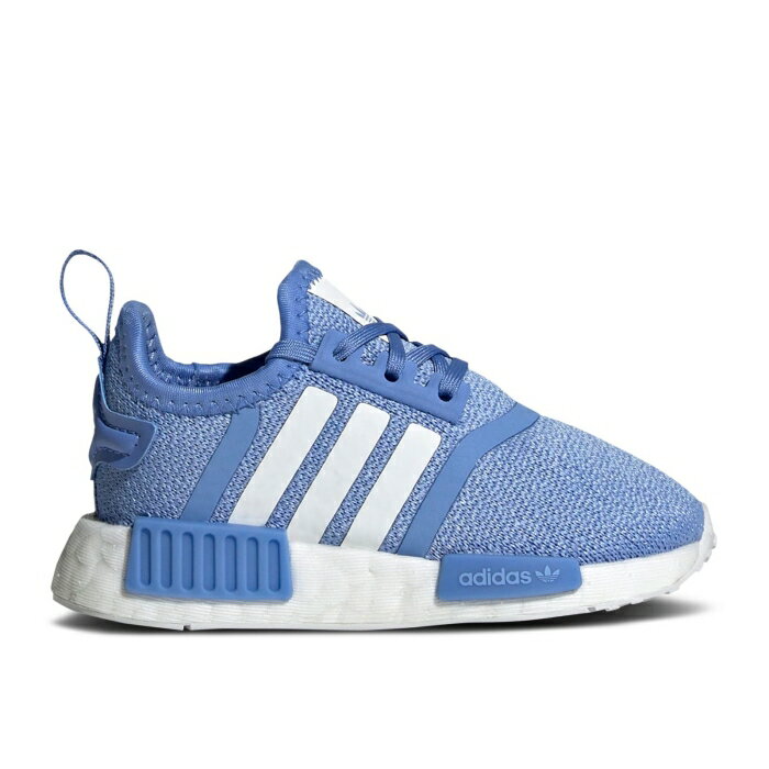 アディダス Adidas 【 Nmd_R1 El I 'Blue Fusion' Infant Blue Fusion/Cloud White/Blue Fusion 】 キッズ ベビー マタニティ ベビーファッション 靴 スニーカー ベビー 青色 ブルー Fusion フュージョン 白色 ホワイ