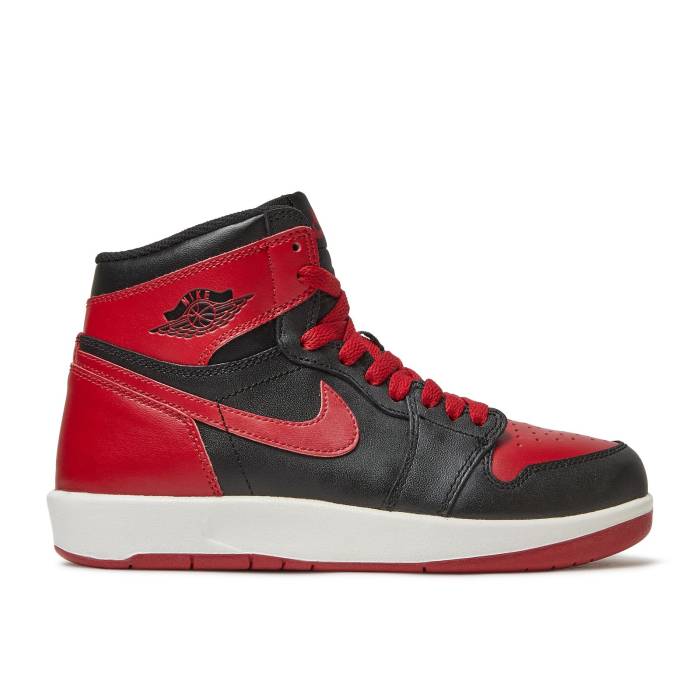 ナイキ　エアジョーダン Air Jordan 【 Jordan 1.5 High Bg 'The Return' Youth Black/Black-Gym Red 】 ハイ キッズ ベビー マタニティ キッズファッション 靴 その他 ジュニア キッズ 黒色 ブラック Red 赤・レッ
