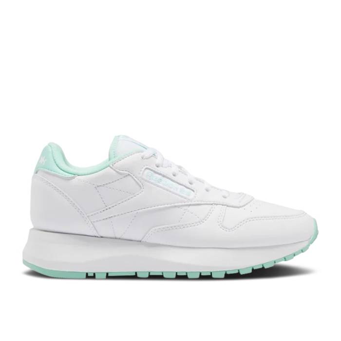 リーボック Reebok 【 Classic Leather Sp J 'White Hint Mint' Youth Footwear White/Hint Mint/Footwear White 】 クラシック レザー キッズ ベビー マタニティ キッズファッション 靴 その他 ジュニア キッズ 白色 ホ