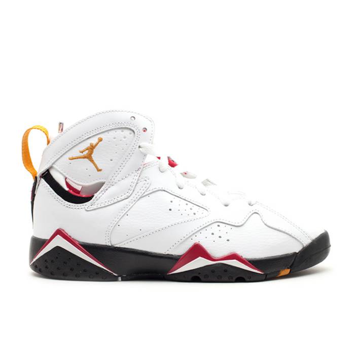 ナイキ　エアジョーダン Air Jordan 【 Jordan 7 Retro Gs 'Cardinal' Youth White/Bronze/Cardinal Red/Black 】 レトロ キッズ ベビー マタニティ キッズファッション 靴 その他 ジュニア キッズ 白色 ホワイト 銅