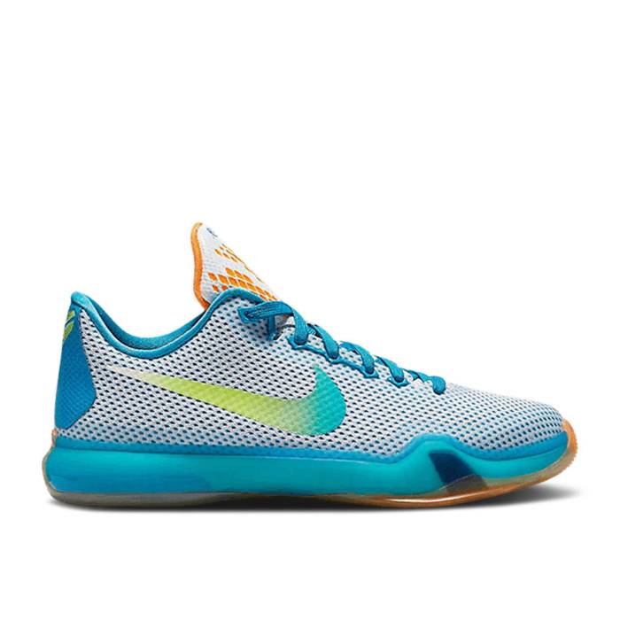 ナイキ Nike 【 Kobe 10 Gs 'High Dive' Youth White/Blue Lagoon-Total Orange-Key Lime 】 Kobe コービー キッズ ベビー マタニティ キッズファッション 靴 その他 ジュニア キッズ 白色 ホワイト 青色 ブルー ライ