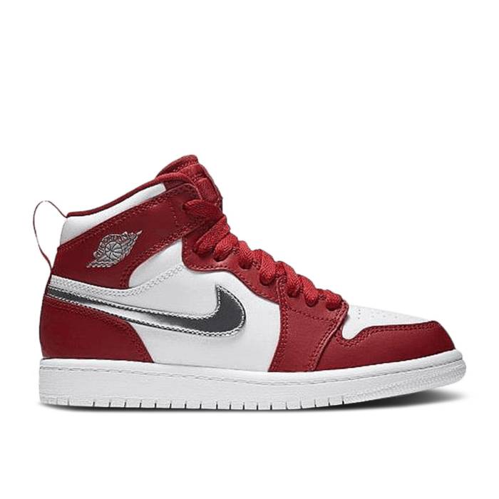 ナイキ　エアジョーダン Air Jordan 【 Jordan 1 Retro High Ps 'Gym Red' Youth Gym Red/Metallic Silver-White 】 レトロ ハイ キッズ ベビー マタニティ キッズファッション 靴 その他 ジュニア キッズ Red 赤・レ