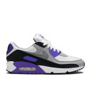 ナイキ NIKE エア マックス 白色 ホワイト 灰色 グレー エアマックス 'HYPER GRAPE' スニーカー レディース 【 AIR NIKE WMNS 90 WHITE PARTICLE GREY HYPER GRAPE 】
