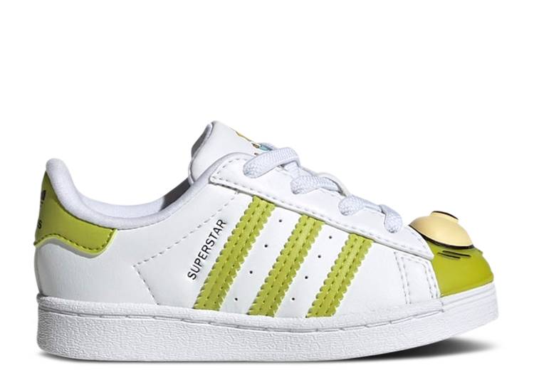 【 ADIDAS THE SIMPSONS X SUPERSTAR I 'KANG AND KODOS' / CLOUD WHITE CLOUD WHITE CORE 】 アディダス スーパースター 白色 ホワイト コア ベビー