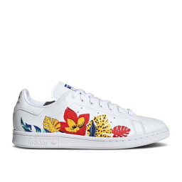【 ADIDAS HER STUDIO LONDON X WMNS STAN SMITH 'FLORAL' / CLOUD WHITE VIVID RED CORE 】 アディダス スタジオ 白色 ホワイト <strong>赤</strong> レッド コア <strong>スタンスミス</strong> スニーカー レディース