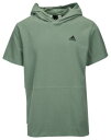 アディダス アディダスアスレチックス adidas athletics pique ss t hoodie s 半袖 シャツ フーディー パーカー メンズ トレーニング トップス スポーツ ウェア メンズウェア アウトドア フィットネス