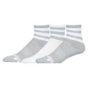 アディダス アディダスオリジナルス adidas originals オリジナルス ソックス 靴下 women's レディース 3pack 3stripe quarter socks womens