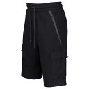 【スーパーセール対象商品】サウスポール フリース カーゴ ショーツ ハーフパンツ w zipper メンズ southpole fleece cargo short wzipper detail