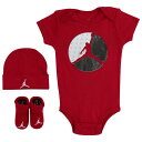 【海外限定】jordan ジョーダン retro レトロ jumpman ジャンプマン 3 piece creeper set boys infant セットアップ ベビー服