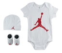 【海外限定】ジョーダン ジャンプマン jordan jumpman 3 piece creeper set boys infant