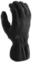 adidas Adidas アディダス Comfort Fleece フリース Run ラン Gloves - Mens メンズ black 黒・ブラック