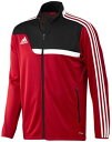 adidas Adidas アディダス Team Team チーム Tiro 13 13 サーティーン Training トレーニング Jacket Jacket ジャケット - Mens メンズ University 赤・レッド/black 黒・ブラック