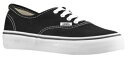 【海外限定】バンズ オーセンティック 男の子用 (小学生 中学生) 子供用 男の子 女の子 vans authentic