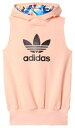 アディダス アディダスオリジナルス adidas originals オリジナルス トレフォイル ノンスリーブ 女の子用 (小学生 中学生) 子供用 trefoil sleeveless sweatshirt パーカー マタニティ キッズ ベビー トッ?