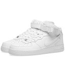 【3店舗買い回りで最大P10倍! 1/20-1/31迄】ナイキ NIKE エアー ミッド '07 スニーカー 【 AIR FORCE 1 MID WHITE 】 メンズ 送料無料
