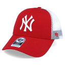 フォーティーセブンブランド 赤 レッド ニューヨーク `47 ユニセックス 【 RED 47 BRAND YANKESS BRANSON MVP ADJUSTABLE 】