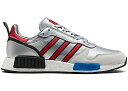 アディダス ADIDAS スニーカー 【 RISING STAR X R1 NEVER MADE PACK SILVER METALLIC COLLEGIATE RED FOOTWEAR WHITE 】 メンズ 送料無料
