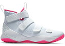 ナイキ NIKE レブロン ソルジャー スニーカー 【 LEBRON SOLDIER 11 KAY YOW WHITE WHITEVIVID PINK 】 メンズ 送料無料