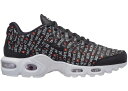 ナイキ NIKE エアー マックス 黒 ブラック スニーカー 【 AIR BLACK MAX PLUS JUST DO IT PACK W BLACKWHITETOTAL ORANGE 】 送料無料