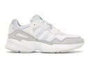 アディダス ADIDAS 白 ホワイト GRAY灰色 グレイ スニーカー 【 WHITE GREY YUNG96 CLOUD ONE 】 メンズ 送料無料