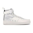 ナイキ NIKE エア ミッド スニーカー 【 AIR SF FORCE 1 MID TRIPLE IVORY REFLECTIVE SILVER 】 メンズ