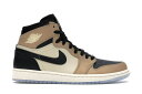 ナイキ ジョーダン JORDAN ハイ 黒 ブラック レディース スニーカー 【 BLACK 1 RETRO HIGH MUSHROOM WOMENS FOSSILPALE IVORYMUSHROOM 】