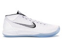 ナイキ NIKE コービー 白 ホワイト A.D. スニーカー 【 WHITE KOBE ICE METALLIC SILVERICE 】 メンズ 送料無料