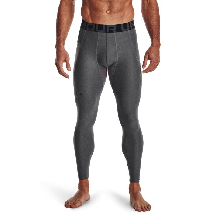 【★スーパーSALE★12/11深夜2時迄】アンダーアーマー Under Armour 【 Hg Armour 2.0 Compression Tights Men's Carbon Heather/Black 】 コンプレッション Tights タイツ メンズ カーボン heather ヘザー 黒色 ブラック
