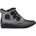 ソレル SOREL レディース ウィンター ブーツ 黒色 ブラック WOMEN'S スニーカー 【 SOREL OUT N ABOUT FELT PLUS WATERPROOF WINTER BOOTS BLACK 】