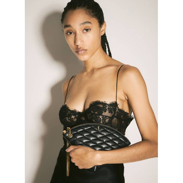 サンローラン Saint Laurent 【 Sade Pouch Women 】 バッグ 小物 ブランド雑貨 バッグ レディースバッグ クラッチバッグ セカンドバッグ レディース