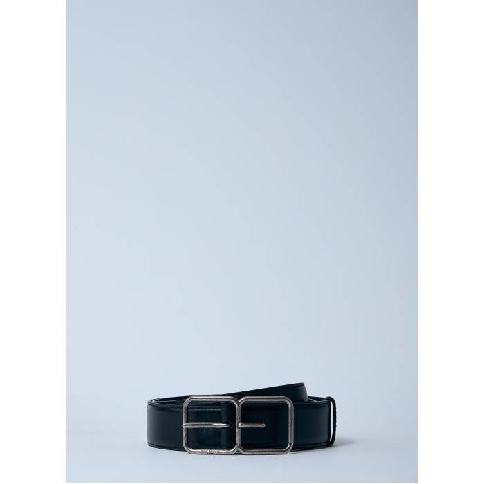 サンローラン Saint Laurent 【 Double Frame Belt Men Blk 】 ベルト バッグ 小物 ブランド雑貨 ベルト サスペンダー メンズベルト メンズ
