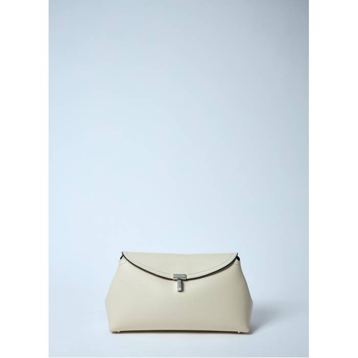 Toteme 【 T-Lock Leather Clutch Women Wht 】 レザー バッグ 小物 ブランド雑貨 バッグ レディースバッグ クラッチバッグ セカンドバッグ レディース