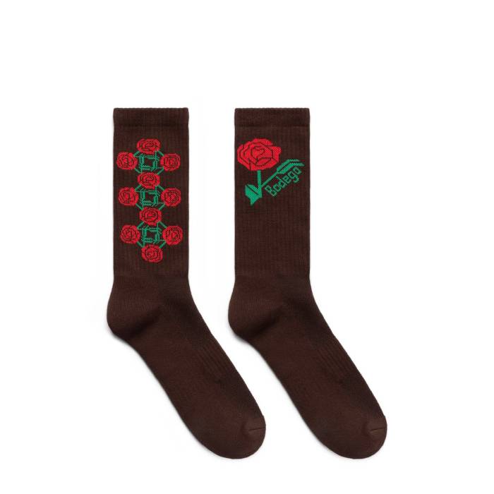 Bodega 【 Rose Sock Mens 】 Rose ローズ インナー 下着 ナイトウェア メンズ 靴下 レッグウェア 靴下 メンズ