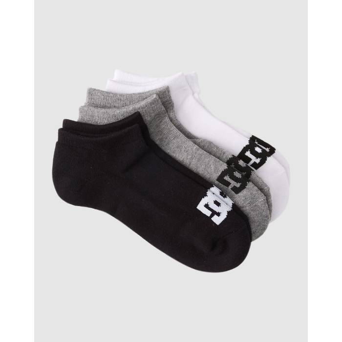 ディーシー シューズ Dc Shoes 【 Boys 8 -16 Dc 3 Pack Ankle Shocks Boys Assorted 】 DC ディーシー キッズ ベビー マタニティ キッズファッション 靴下 レッグウェア 靴下 ジュニア キッズ