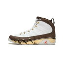 ナイキ ジョーダン JORDAN エア 白 ホワイト 茶 ブラウン RETRO“CARMELO ANTHONY” スニーカー 【 AIR WHITE BROWN JORDAN 9 BAROQUE 】 メンズ スニーカー