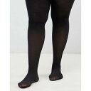 黒色 ブラック タイツ インナー 下着 ナイトウエア レディース 下 レッグ 【 TIGHTS ASOS DESIGN CURVE MOCK OVER THE KNEE BLACK WITH SUPPORT 】