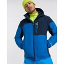 青 ブルー メンズファッション コート ジャケット 【 BLUE PROTEST MOUNT SKI JACKET IN 】