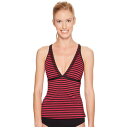 【海外限定】レーザー ブイネック 水着 レディースファッション 【 LASER VNECK TANKINI TOP 】【送料無料】