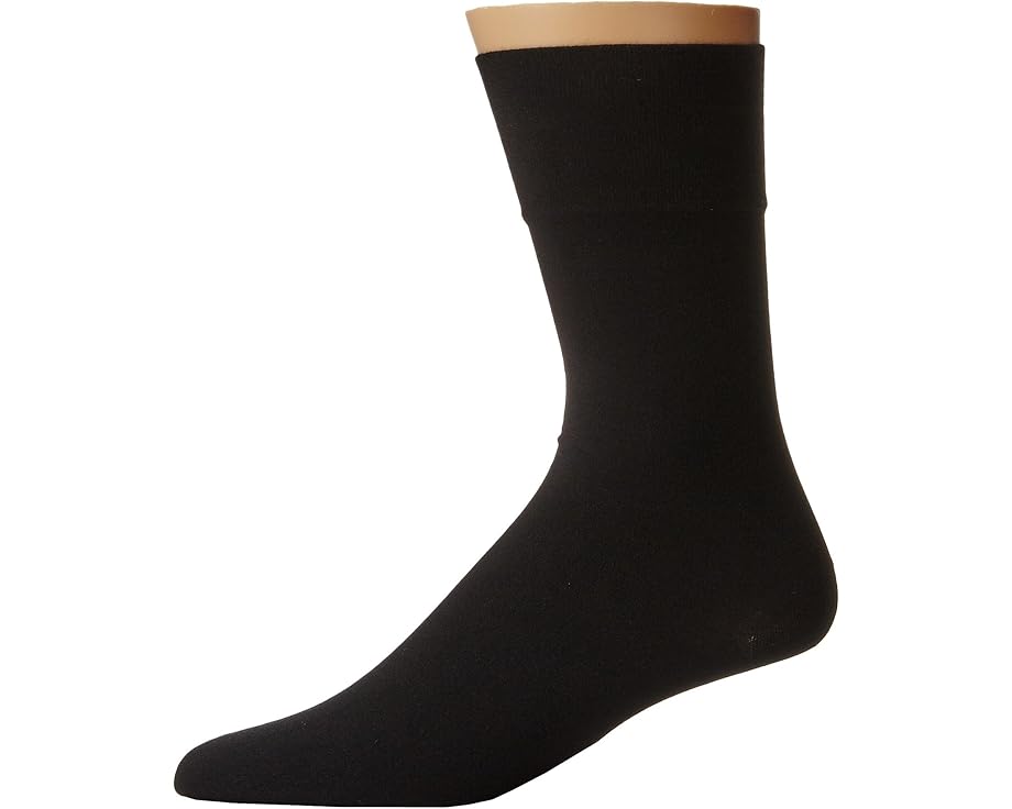 ウォルフォード 靴下 黒色 ブラック メンズ 【 WOLFORD COTTON VELVET SOCKS / BLACK 】 インナー 下着 ナイトウエア レッグ