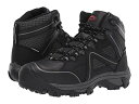 AVENGER 銀色 スチール スニーカー 【 A7712 STEEL SAFETY TOE BLACK 】 メンズ 送料無料