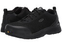 KEEN UTILITY 黒 ブラック スニーカー 【 BLACK KEEN UTILITY SPARTA ALUMINUM TOE 】 メンズ スニーカー