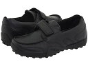 GEOX KIDS JR. 【 SNAKE MOC LITTLE KID BLACK 】 キッズ ベビー マタニティ 送料無料