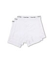カルバンクラインアンダーウエア CALVIN KLEIN UNDERWEAR 【 COTTON STRETCH BOXER BRIEF 3PACK NU2666 WHITE 】 インナー 下着 ナイトウエア メンズ 送料無料